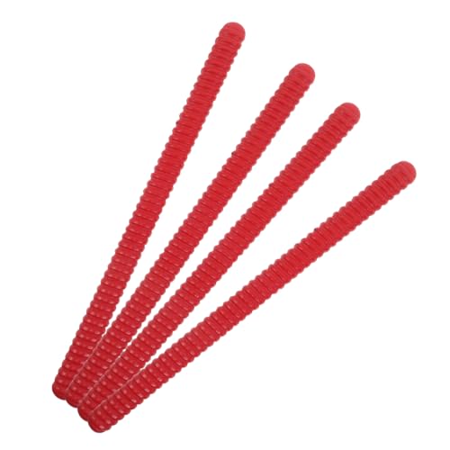 BESTonZON 4 . Teiliges Rhythmus-Sticks aus Holz Spiralförmige Percussion-Instrumente für Vorschule Sicher Glatt Leicht Tragbar Fördert Hand-Auge-koordination für Musikunterricht und Frühe von BESTonZON