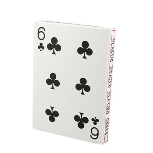 BESTonZON Jumbo-großkartenset – 4X Größere Pokerkarten Für Familienspaß Spielkartenspiel Für Zuhause Büro Und Unterwegs BESTonZON Jumbo-großkartenset – 4X Größere Pokerkarten Für Familienspaß Spielkartenspiel Für Zuhause Büro Und Unterwegs von BESTonZON