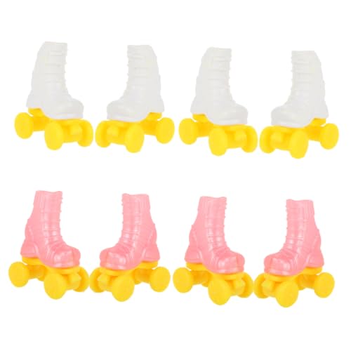 BESTonZON 4 Paar Rollschuhe Puppen Skating Werkzeug Rollschuhe Für DIY Puppen Schlittschuh Bastelarbeiten Für Puppen Mini Schlittschuhe Für Puppen Rollschuh Bastelarbeiten Für Puppen BESTonZON 4 Paar Rollschuhe Puppen Skating Werkzeug Rollschuhe Für DIY Puppen Schlittschuh Bastelarbeiten Für Puppen Mini Schlittschuhe Für Puppen Rollschuh Bastelarbeiten Für Puppen von BESTonZON