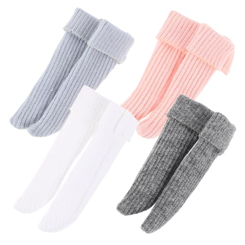 BESTonZON 4 Paare Puppenbonbon -farbsocken Süße Und Komfortable Puppensocken Für Mini -Puppen -modeduppenkleidung Und Accessoires Für Den Täglichen Gebrauch BESTonZON 4 Paare Puppenbonbon -farbsocken Süße Und Komfortable Puppensocken Für Mini -Puppen -modeduppenkleidung Und Accessoires Für Den Täglichen Gebrauch von BESTonZON