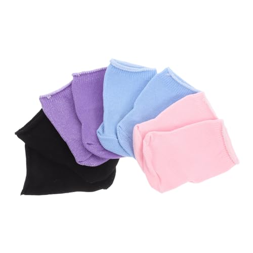 BESTonZON 4 Paare Puppensocken Puppenkleidung Mini-socken Mini-haussocken Zubehör Für Minipuppen Figur Zubehör Miniatur-haussocken Farbige Minisocken Puppenschuhe Socken Für Babypuppen Stoff BESTonZON 4 Paare Puppensocken Puppenkleidung Mini-socken Mini-haussocken Zubehör Für Minipuppen Figur Zubehör Miniatur-haussocken Farbige Minisocken Puppenschuhe Socken Für Babypuppen Stoff von BESTonZON
