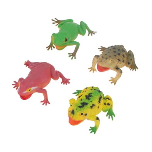BESTonZON 4 STÜCKE Quetschspielzeug Frosch mit Realistischem Quakgeräusch Lustiger Streichartikel für Erwachsene Sicheres Kunststoffmaterial Perfektes Verschiedene Designs BESTonZON 4 STÜCKE Quetschspielzeug Frosch mit Realistischem Quakgeräusch Lustiger Streichartikel für Erwachsene Sicheres Kunststoffmaterial Perfektes Verschiedene Designs von BESTonZON