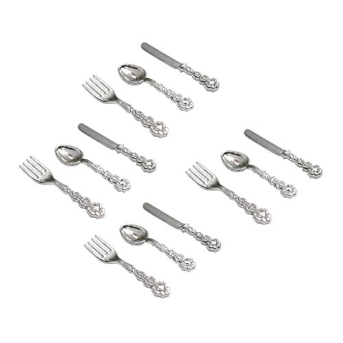 BESTonZON 4 Sätze Mini-Western-Geschirr Mini-Geschirr-kit Mini-Geschirr-Desktop-herzstück Dekoration Für Puppenhaus Mini-puppenhaus-Geschirr Puppenhaus Geschirr Silver Legierung BESTonZON 4 Sätze Mini-Western-Geschirr Mini-Geschirr-kit Mini-Geschirr-Desktop-herzstück Dekoration Für Puppenhaus Mini-puppenhaus-Geschirr Puppenhaus Geschirr Silver Legierung von BESTonZON
