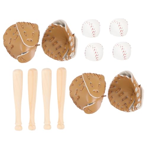 BESTonZON 4 Sätze Puppenhaus Baseball Mini-Baseballs Mini Baseball Rollenspiel-spielset Sportbälle Mini-Baseball- Sportliche Miniaturen Mini-Baseball- Khaki Leder BESTonZON 4 Sätze Puppenhaus Baseball Mini-Baseballs Mini Baseball Rollenspiel-spielset Sportbälle Mini-Baseball- Sportliche Miniaturen Mini-Baseball- Khaki Leder von BESTonZON