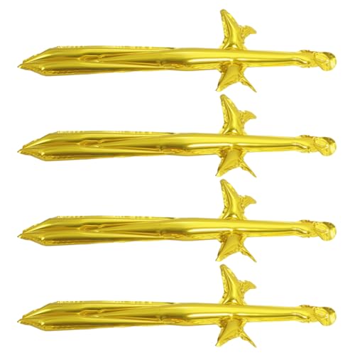 BESTonZON 4 Stück Aufblasbares Für Burg Jubelstab Schwerter Piratenspielzeug Turnierspielzeug Aufblasbares Aufblasbarer Pool Float Cosplay Aufblasbares von BESTonZON