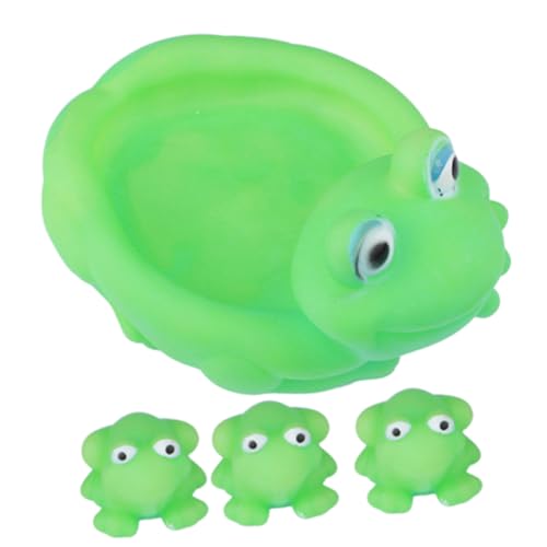 BESTonZON 4 Stück Badespielzeug Kinderspielzeug Spielzeugfeind Duschspielzeug Kinderbadspielzeug Kleinkindspielzeug Wasserspielzeug Badewanne Vinyl Green BESTonZON 4 Stück Badespielzeug Kinderspielzeug Spielzeugfeind Duschspielzeug Kinderbadspielzeug Kleinkindspielzeug Wasserspielzeug Badewanne Vinyl Green von BESTonZON