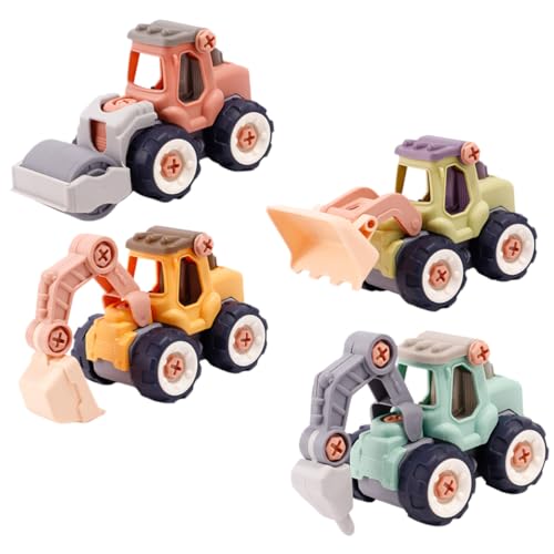 BESTonZON 4 Stück Baufahrzeug Auto Kranwagen Pritschenwagen Spielzeugautos Kran Für Spielzeugkorb Spielzeuglastwagen DIY-Auto Plastik BESTonZON 4 Stück Baufahrzeug Auto Kranwagen Pritschenwagen Spielzeugautos Kran Für Spielzeugkorb Spielzeuglastwagen DIY-Auto Plastik von BESTonZON