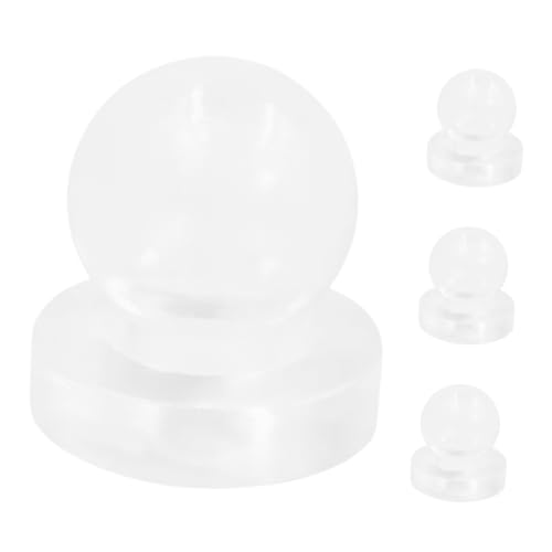 BESTonZON 4 Stück Blasenblasenkern Quetschspielzeug-Requisite Quetschspielzeugteil Ersetzen Sie Die Blasen des Quetschspielzeugs Spielzeugteile Zusammendrücken Transparent Weiches Gummi von BESTonZON
