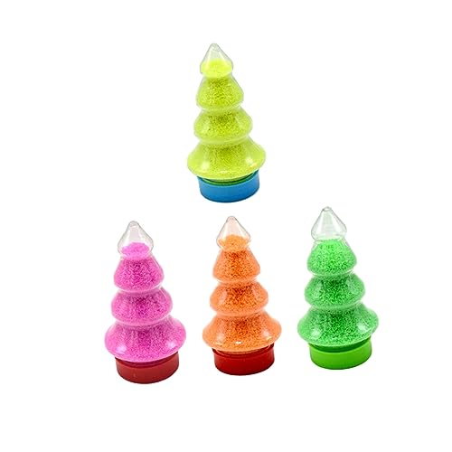 BESTonZON Trockenes Sandspielzeug Aus Harzmaterial Für Kinder 4-teiliges Lernspielzeug Kinder Strandspielzeug Sandkastenspielzeug von BESTonZON