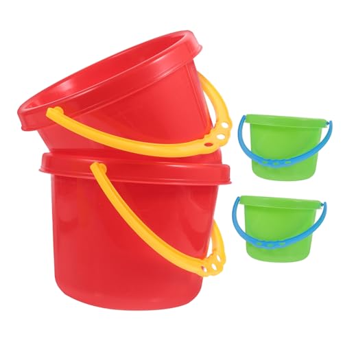 BESTonZON 4 Stück Eimer Sandwerkzeug Sandwanne Strandspielzeug Für BESTonZON 4 Stück Eimer Sandwerkzeug Sandwanne Strandspielzeug Für von BESTonZON