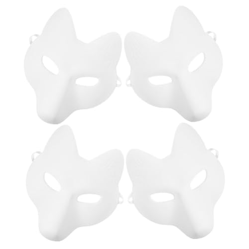 BESTonZON Blanko-maske für Halloween Jungen und Mädchen Erwachsene Zum Dekorieren Unbemalt Bastelmaske Kostüme Maskerade BESTonZON Blanko-maske für Halloween Jungen und Mädchen Erwachsene Zum Dekorieren Unbemalt Bastelmaske Kostüme Maskerade von BESTonZON