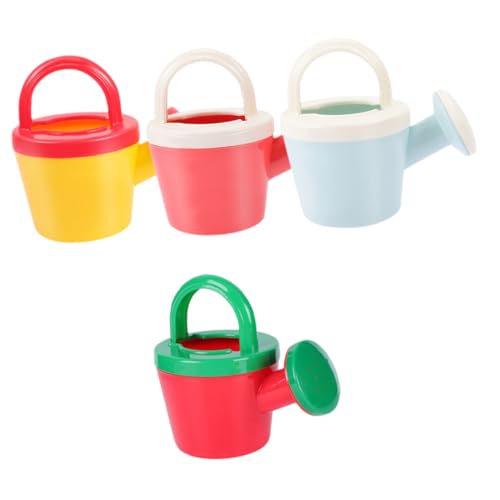 BESTonZON Gießkannen-Set Für Kleinkinder 4-teiliges Kinderspielzeug Gießkannen Gartensprinkler-Spielzeug Für Kinder Tragbar Und Einfach Nachzufüllen von BESTonZON