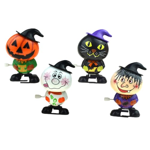 BESTonZON 4 Stück Halloween- Aufziehspielzeug Für Halloween-laufspielzeug Halloween Uhrwerk Für Jungen Lustige Uhrwerk Kinderspielzeug Colorful Plastik BESTonZON 4 Stück Halloween- Aufziehspielzeug Für Halloween-laufspielzeug Halloween Uhrwerk Für Jungen Lustige Uhrwerk Kinderspielzeug Colorful Plastik von BESTonZON