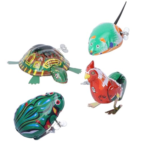 BESTonZON 4 Stück Cochain Spielzeug für Kinder Nostalgisches Modellspielzeug Lernspielzeug aus Lustiges Hüpfspielzeug ohne Strom für Frühe Entwicklung von BESTonZON