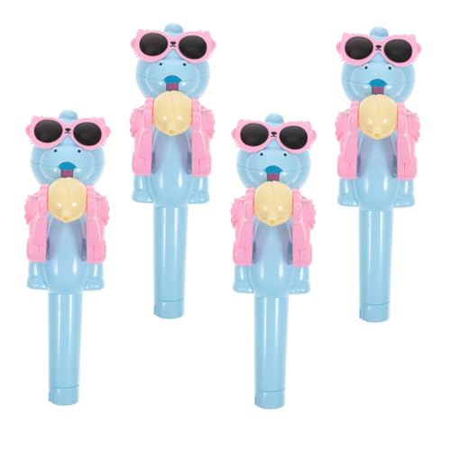 BESTonZON 4 Stück Lutscherhalter Roboter Dinosaurier Cartoon Kreatives Kinderspielzeug aus Hochwertigem Lustiger Lollipop Halter für Jungen und Mädchen für Kinderpartys und Geburtstage BESTonZON 4 Stück Lutscherhalter Roboter Dinosaurier Cartoon Kreatives Kinderspielzeug aus Hochwertigem Lustiger Lollipop Halter für Jungen und Mädchen für Kinderpartys und Geburtstage von BESTonZON