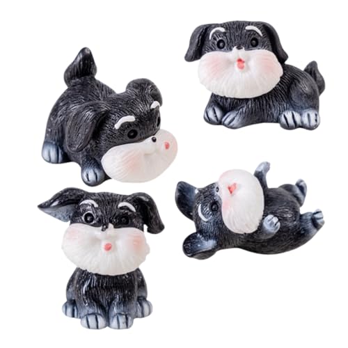 BESTonZON 4stücke Miniatur Hund Figuren Aus Resin Süße Welpen Dekoration Für Garten Und Tisch Realistische Tierstatue Für Puppenhaus Und Mikrolandschaft BESTonZON 4stücke Miniatur Hund Figuren Aus Resin Süße Welpen Dekoration Für Garten Und Tisch Realistische Tierstatue Für Puppenhaus Und Mikrolandschaft von BESTonZON
