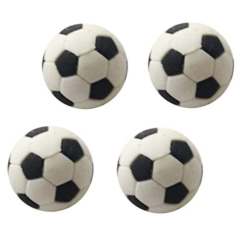 BESTonZON 4 Stück Mini-fußball Hover-fußball Für Kapsel Schwebender Fußball Mini-billardtisch Schwamm Fußball Puppenhaus Fußbälle Mini-hausball-dekore Mini-fußbälle Gummi von BESTonZON