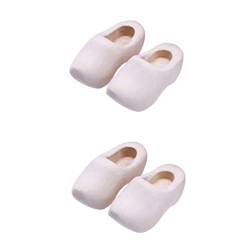 BESTonZON 4 Stück Mini holländische Holzschuhe Mini-Turnschuhe unbemalte mini Miniatur Unvollendete Holzschuhe Handwerkliche Holzschuhe Puppenhaus Schuhschmuck Mini-Hausschmuck BESTonZON 4 Stück Mini holländische Holzschuhe Mini-Turnschuhe unbemalte mini Miniatur Unvollendete Holzschuhe Handwerkliche Holzschuhe Puppenhaus Schuhschmuck Mini-Hausschmuck von BESTonZON