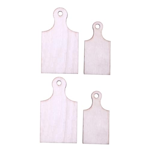 BESTonZON 4 Stück Mini-schneidebrett Aus Holz Kleine Wurstbretter Holzschneidebretter Zum Basteln Persönliche Wurstwarenbretter Mini-schneidebretter, Großpackung Kleines Wurstbrett Khaki BESTonZON 4 Stück Mini-schneidebrett Aus Holz Kleine Wurstbretter Holzschneidebretter Zum Basteln Persönliche Wurstwarenbretter Mini-schneidebretter, Großpackung Kleines Wurstbrett Khaki von BESTonZON