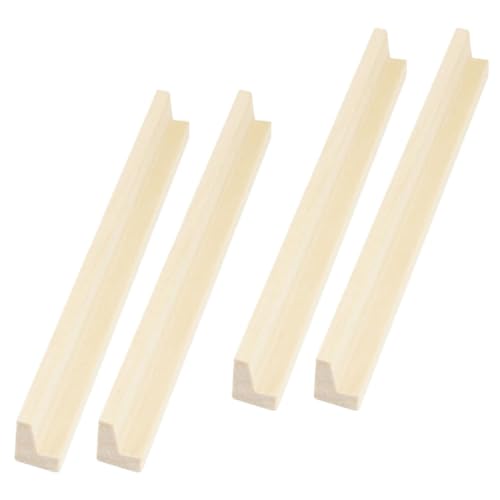 BESTonZON 4 Stück Minotaurus-Basis Domino-Zug- Basen Domino Automatisch Puzzle Fliesenhalter Stifte Stand Wählen Abs Hinweis Spiel Im Freien Nabe Trimmen Jumbo Hölzern von BESTonZON