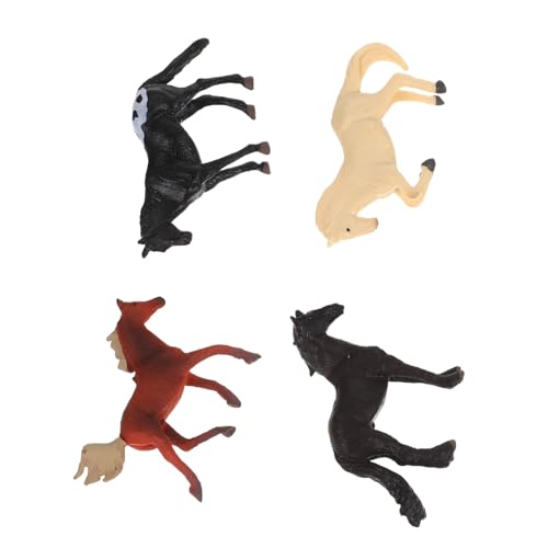 BESTonZON 4stücke Pferdefiguren Dekorative Realistische Tischfiguren Für Heimdekoration Als Lernspielzeug Anregung Der Fantasie BESTonZON 4stücke Pferdefiguren Dekorative Realistische Tischfiguren Für Heimdekoration Als Lernspielzeug Anregung Der Fantasie von BESTonZON