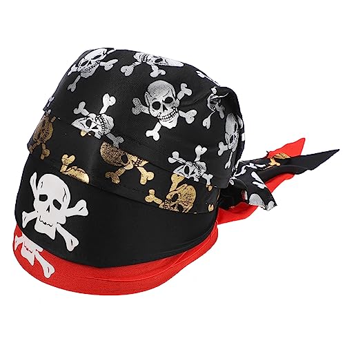 BESTonZON 4stücke Teiliges Set Piratenhut Mit Totenkopfdesign Für Halloween Cosplay Und Mottopartys Für Unvergessliche Kostüme Und Auftritte BESTonZON 4stücke Teiliges Set Piratenhut Mit Totenkopfdesign Für Halloween Cosplay Und Mottopartys Für Unvergessliche Kostüme Und Auftritte von BESTonZON