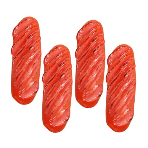 BESTonZON 4 Stück Realistische Wurst Modelle für Küche Fotografie und Party Dekoration für Rollenspiele und Kreative Inszenierungen BESTonZON 4 Stück Realistische Wurst Modelle für Küche Fotografie und Party Dekoration für Rollenspiele und Kreative Inszenierungen von BESTonZON