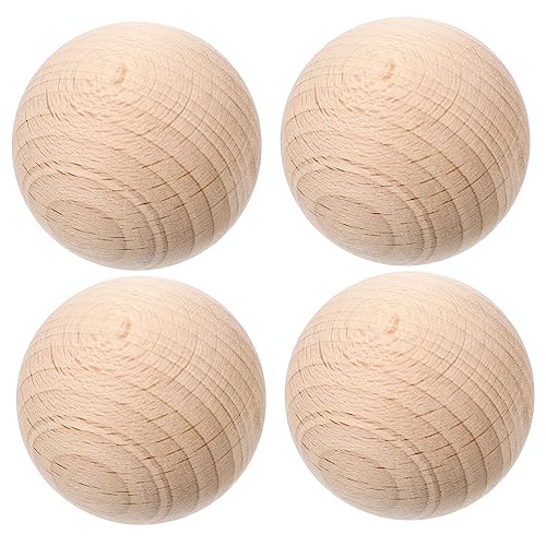 BESTonZON 4 Stück Rollen Boccia Sport im Freien Ball Riese rollende Boccia-Kugeln Boccia-Bausatz für den Garten Freizeit Boccia Kindergarten Boccia Holz BESTonZON 4 Stück Rollen Boccia Sport im Freien Ball Riese rollende Boccia-Kugeln Boccia-Bausatz für den Garten Freizeit Boccia Kindergarten Boccia Holz von BESTonZON
