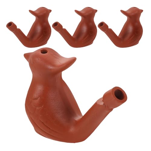 BESTonZON Einzigartige 4pc Vogel Anruf Pfeife Spielzeug Kinder Vogel Pfeifen Für Parteien Outdoor Spaß von BESTonZON