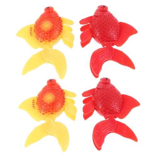 BESTonZON 4 Stück Simulations-goldfischmodell Schwimmendes Goldfischdekor Gefälschte Fischverzierung Aquarienfische Aus Kunststoff Realistischer Schwimmender Fisch Figur Plastik BESTonZON 4 Stück Simulations-goldfischmodell Schwimmendes Goldfischdekor Gefälschte Fischverzierung Aquarienfische Aus Kunststoff Realistischer Schwimmender Fisch Figur Plastik von BESTonZON