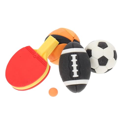 BESTonZON 4stücke Mini Sportball Modelle Teiliges Mit Fußball Basketball Rugby Und Tischtennis Für Puppenhaus Dekoration Für Kreatives Spiel Und Raumgestaltung BESTonZON 4stücke Mini Sportball Modelle Teiliges Mit Fußball Basketball Rugby Und Tischtennis Für Puppenhaus Dekoration Für Kreatives Spiel Und Raumgestaltung von BESTonZON