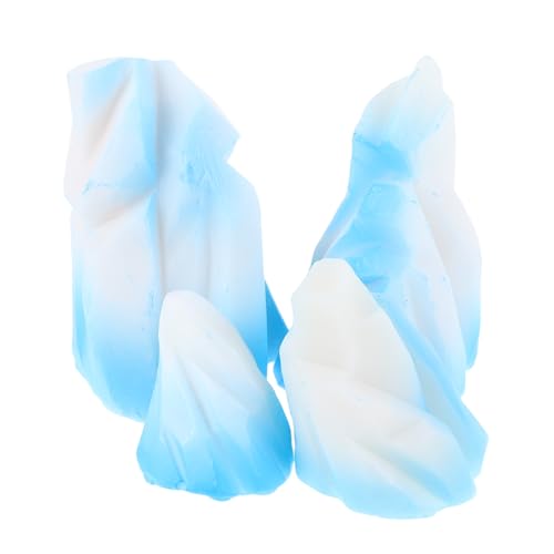 BESTonZON 4stücke Miniatur Figuren Baumaterialien Für Aquarien Und Mikrolandschaftsdekorationen Detaillierte Resin Ornaments Für Kreative Gartenlandschaften von BESTonZON