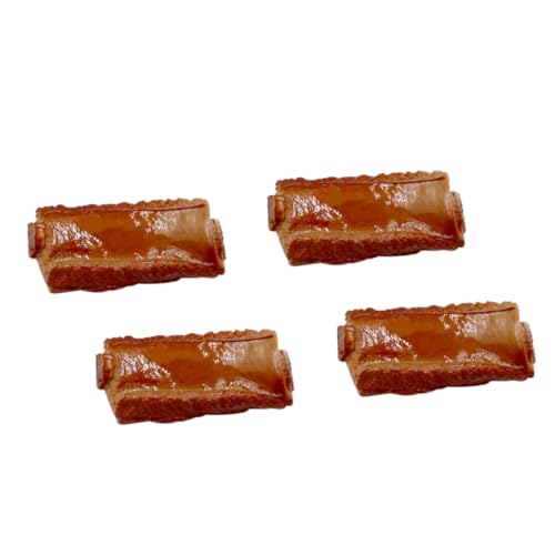 BESTonZON 4 Stück Simulierte geschmorte Schweinerippchen Faux-Fleisch-Modell Bratenmodell Home Decor wohnungsdeko hausdeko Szenenfotografie Requisiten Essensspielzeug für PVC BESTonZON 4 Stück Simulierte geschmorte Schweinerippchen Faux-Fleisch-Modell Bratenmodell Home Decor wohnungsdeko hausdeko Szenenfotografie Requisiten Essensspielzeug für PVC von BESTonZON