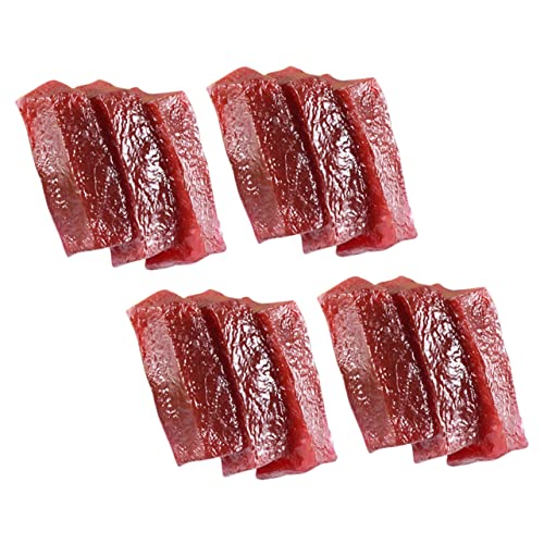 BESTonZON 4 Stück Simulierter Thunfisch Restaurant Gefälschtes Essen Aquarienpflanzen Markt-Display-Modell Künstliche Fischwürfel Fischnetz Fischglas Gefälschter Fisch PVC BESTonZON 4 Stück Simulierter Thunfisch Restaurant Gefälschtes Essen Aquarienpflanzen Markt-Display-Modell Künstliche Fischwürfel Fischnetz Fischglas Gefälschter Fisch PVC von BESTonZON