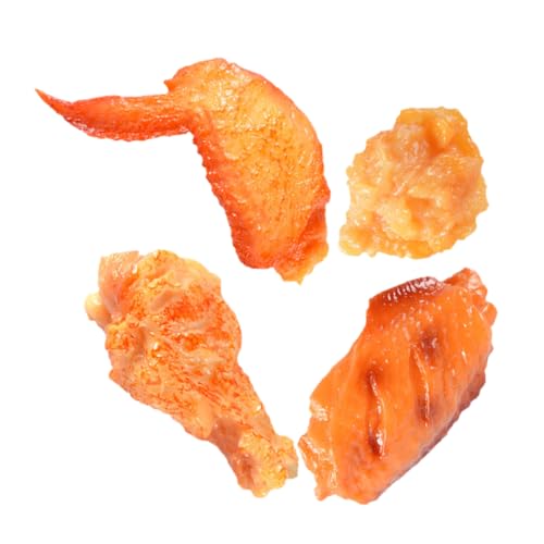 BESTonZON 4 Stück Simuliertes Essen Realistisches Essen Gefälschte Gebratene Hähnchenkeule Lebensechtes Lebensmittelfleisch Realistisches Brathähnchen Brathähnchen-Modell Fake-Food- PVC BESTonZON 4 Stück Simuliertes Essen Realistisches Essen Gefälschte Gebratene Hähnchenkeule Lebensechtes Lebensmittelfleisch Realistisches Brathähnchen Brathähnchen-Modell Fake-Food- PVC von BESTonZON