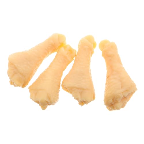 BESTonZON 4 Stück Simuliertes Hühnerbeinmodell Simulationshuhn Hühnerspielzeug Für Simulationshausspielzeug Mini-Huhn Simulationsfleisch Simulation Tiermodell Falsches Bein PVC BESTonZON 4 Stück Simuliertes Hühnerbeinmodell Simulationshuhn Hühnerspielzeug Für Simulationshausspielzeug Mini-Huhn Simulationsfleisch Simulation Tiermodell Falsches Bein PVC von BESTonZON