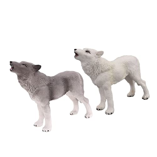 BESTonZON 4 Stück Simuliertes Wolfs Modell Wildtierspielzeug Wolf Figur bürodeko büro Dekoration Schmücken Kinderspielzeug Simulationswolfspielzeug lebensechtes Wolfsspielzeug Schreibtisch BESTonZON 4 Stück Simuliertes Wolfs Modell Wildtierspielzeug Wolf Figur bürodeko büro Dekoration Schmücken Kinderspielzeug Simulationswolfspielzeug lebensechtes Wolfsspielzeug Schreibtisch von BESTonZON