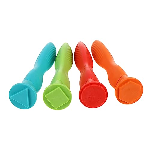 BESTonZON 4 Stück Stempel basteln für gieskanne kinderspielzeug Toys Glockenspiel Instrumente der Früherziehung Briefmarken Gummi von BESTonZON