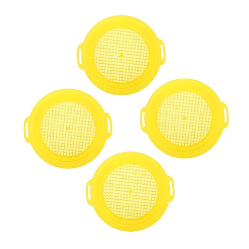 BESTonZON 4 Stück Strand- -Bildschirm Outdoor draußen badewannenspielzeug strandspielzeug Sandsieb Handspielzeug für Sandfilter pp BESTonZON 4 Stück Strand- -Bildschirm Outdoor draußen badewannenspielzeug strandspielzeug Sandsieb Handspielzeug für Sandfilter pp von BESTonZON