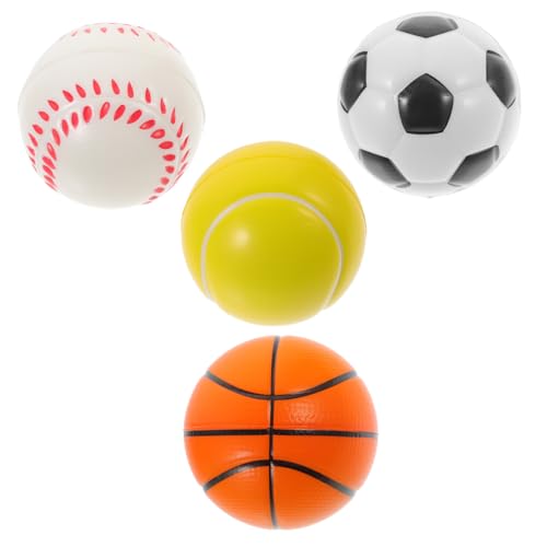 BESTonZON 4 Stück Teiliges Badespielzeug aus Weichen Sicheren Polyurethan Bällen Flexible Badewannenspielzeuge für Kleinkinder Jahre Weiche Sensorische Spielbälle für Jungen und Mädchen BESTonZON 4 Stück Teiliges Badespielzeug aus Weichen Sicheren Polyurethan Bällen Flexible Badewannenspielzeuge für Kleinkinder Jahre Weiche Sensorische Spielbälle für Jungen und Mädchen von BESTonZON