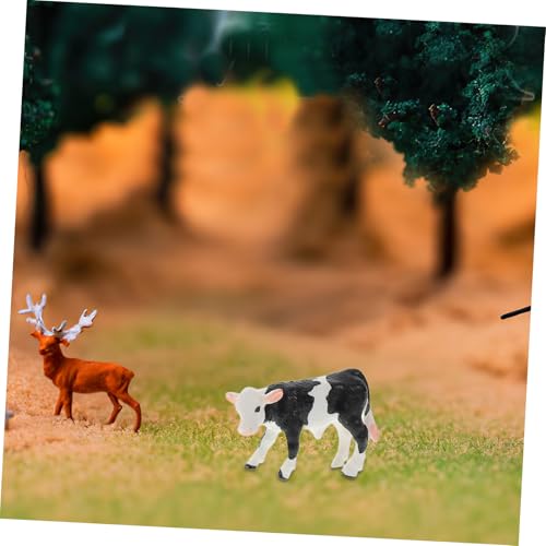 BESTonZON 4 Stück Teiliges Farmtier spielset Realistische Kuh und Kalb Figuren aus Sicherem Material Pädagogisches Deko Modell für Landschaftsdekoration und Garten Geeignet BESTonZON 4 Stück Teiliges Farmtier spielset Realistische Kuh und Kalb Figuren aus Sicherem Material Pädagogisches Deko Modell für Landschaftsdekoration und Garten Geeignet von BESTonZON