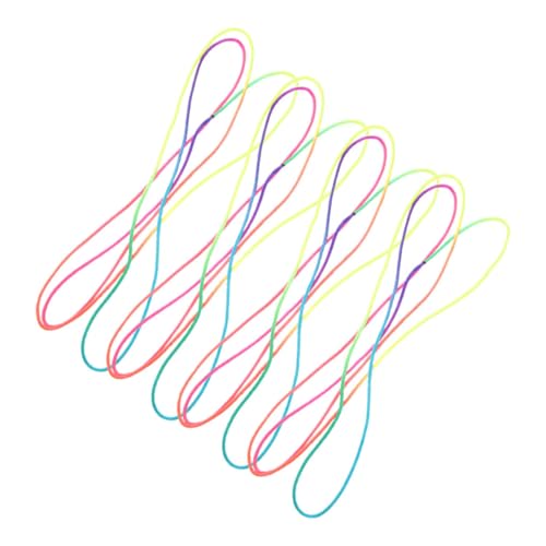 BESTonZON 4 Stück Teiliges Fingerseil Spielset Katzenwiegen Spiel Elastisch Robust Hautfreundlich für Fingerfertigkeit Kreativität und Konzentration von BESTonZON