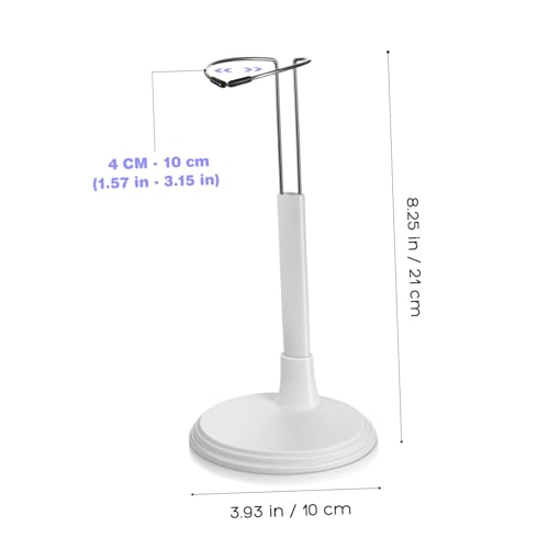 BESTonZON 4 Stück Teiliges Höhenverstellbar Stabiler Doll Stand für Kleine Figuren Geeignet für Kinderzimmer Vitrinen und Puppensammlungen von BESTonZON