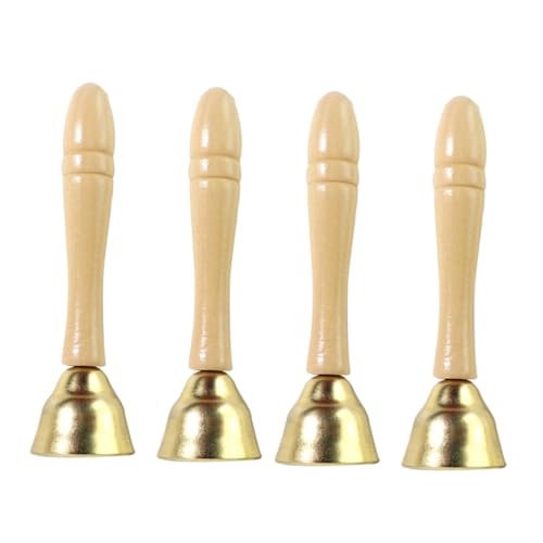 BESTonZON 4 Stück Teiliges Holz klingelspiel mit Griffen Kindersicheres Pädagogisches Musikinstrument Fördert Fingerfertigkeit Glatte Oberfläche für Junge Mädchen und Kleinkinder Indoor BESTonZON 4 Stück Teiliges Holz klingelspiel mit Griffen Kindersicheres Pädagogisches Musikinstrument Fördert Fingerfertigkeit Glatte Oberfläche für Junge Mädchen und Kleinkinder Indoor von BESTonZON