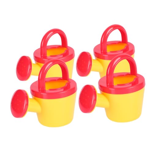 BESTonZON 4 Stück Teiliges Kleine Gießkannen Wasserspielzeug Bade Gartentool Niedliche Praktische Handhabung für Indoor Outdoor Pflanzenpflege und Badespaß von BESTonZON