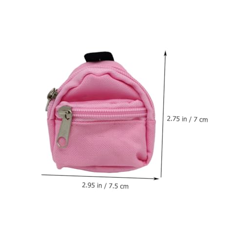 BESTonZON 4 Stück Teiliges Mini Rucksack Puppen Realistische DIY Stoffrucksäcke in Gemischten Farben Puppenhaus Zubehör Dekorative Mini Schulranzen für Puppen und Miniatur Dekoration BESTonZON 4 Stück Teiliges Mini Rucksack Puppen Realistische DIY Stoffrucksäcke in Gemischten Farben Puppenhaus Zubehör Dekorative Mini Schulranzen für Puppen und Miniatur Dekoration von BESTonZON