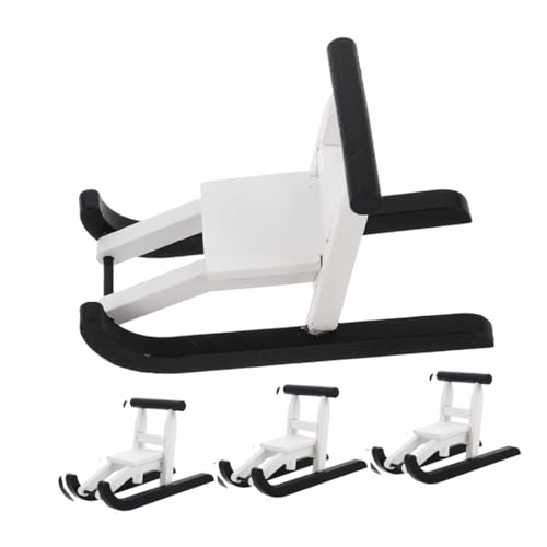 BESTonZON 4 Stück Teiliges Mini-holzschlitten- Robuste Miniatur-schneeschlitten für Puppenhaus-Dekoration Vielseitige Weihnachts-tischdeko Vintage Santa-Schlitten-Figuren für Festliche BESTonZON 4 Stück Teiliges Mini-holzschlitten- Robuste Miniatur-schneeschlitten für Puppenhaus-Dekoration Vielseitige Weihnachts-tischdeko Vintage Santa-Schlitten-Figuren für Festliche von BESTonZON