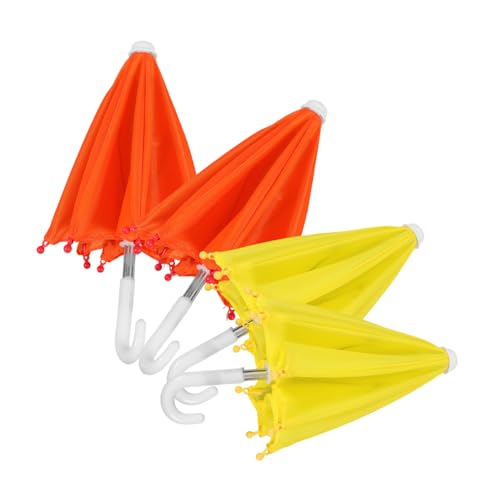 BESTonZON 4 Stück Teiliges Miniatur Regenschirm Edelstahl Robust als Sonnenschirm Puppen Dekorativ für Puppenhäuser Mini szenen und Fotografie BESTonZON 4 Stück Teiliges Miniatur Regenschirm Edelstahl Robust als Sonnenschirm Puppen Dekorativ für Puppenhäuser Mini szenen und Fotografie von BESTonZON