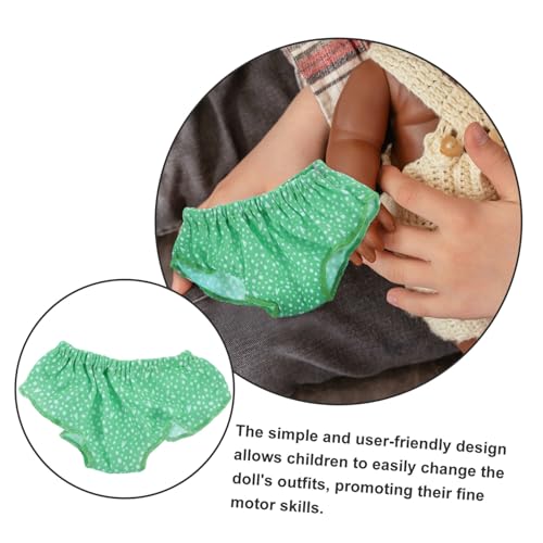 BESTonZON 4 Stück Teiliges Puppen Unterwäsche aus Weichem Leichtem Material Strapazierfähig und Praktisch Einfach Anzuziehen Passend für Spielpuppen für Puppenliebhaber und Fantasievolles BESTonZON 4 Stück Teiliges Puppen Unterwäsche aus Weichem Leichtem Material Strapazierfähig und Praktisch Einfach Anzuziehen Passend für Spielpuppen für Puppenliebhaber und Fantasievolles von BESTonZON