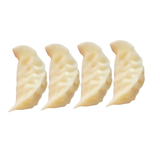 BESTonZON 4 Stück Teiliges Realistische Fake Dumplings Lebensmittelmodell für Fotografie und Dekoration für Restaurant Kindergarten Hotel und Zuhause BESTonZON 4 Stück Teiliges Realistische Fake Dumplings Lebensmittelmodell für Fotografie und Dekoration für Restaurant Kindergarten Hotel und Zuhause von BESTonZON